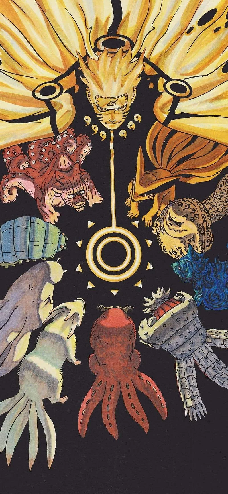 Free Download Naruto Nine Tails Chakra Mode Iphone Wallpaper Page 430046 (800 x 1733)