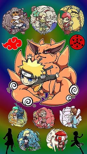 Free Download Naruto And Baby Kurama Phone Wallpaper Hd Page 430052 (338 x 601)