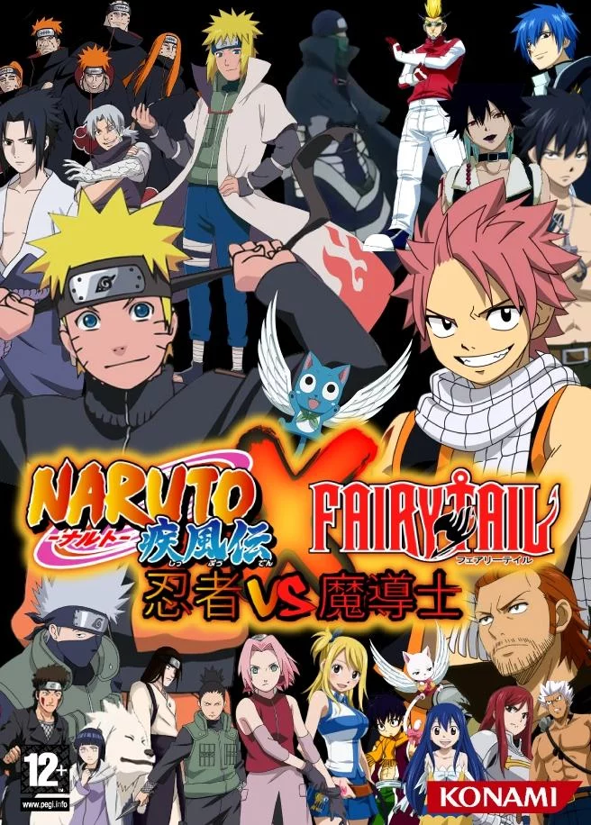 Free Download Naruto And Fairy Tail Wallpaper Page 433314 (656 x 916)