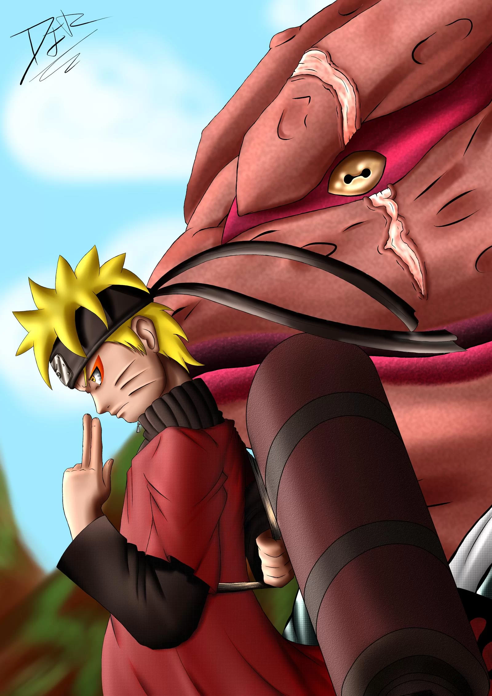 Free Download Naruto And Gabunta Wallpaper Page 435252 (1600 x 2263)