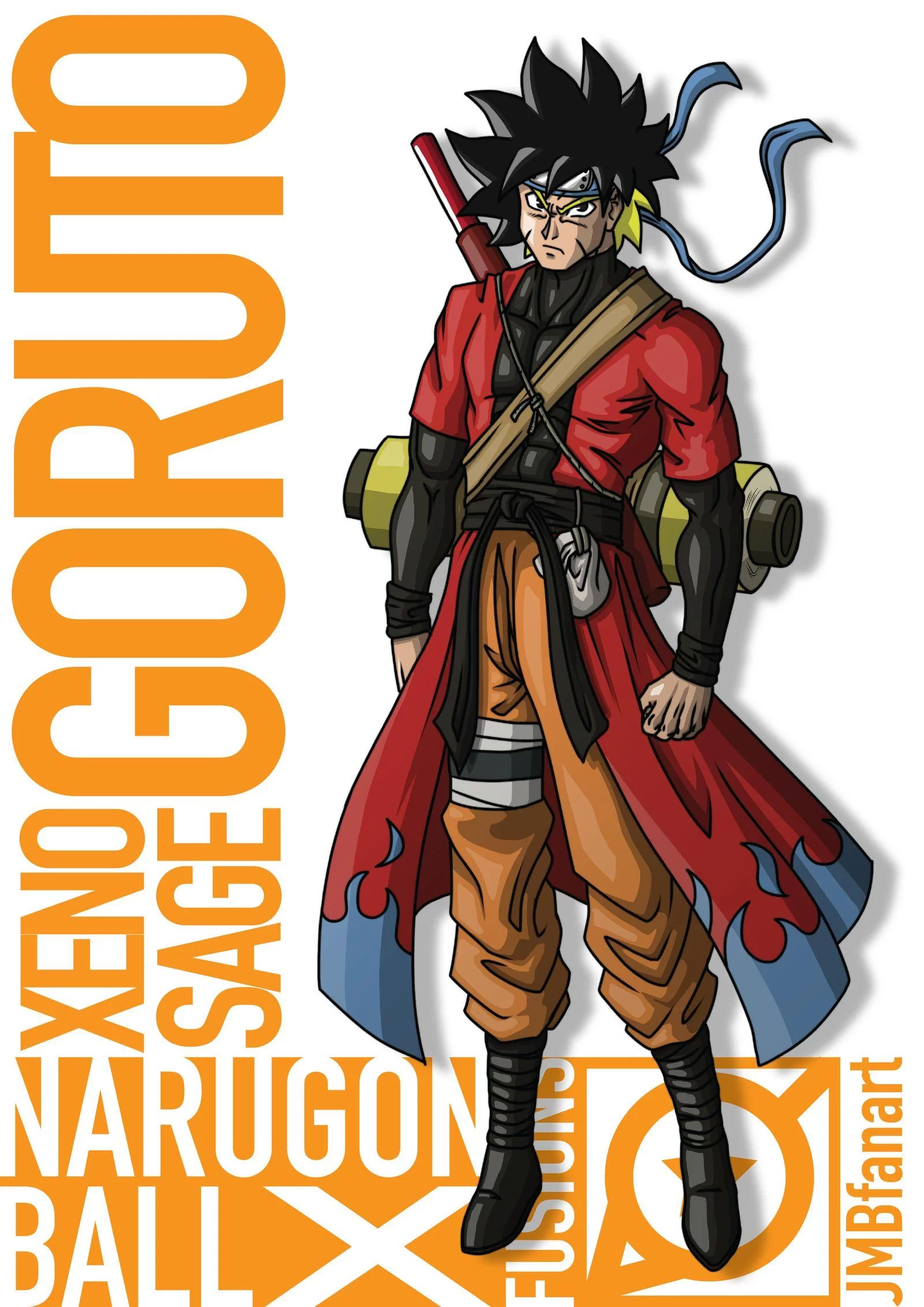 Free Download Naruto And Goku Fusion Wallpaper Page 436660 (1600 x 2263)