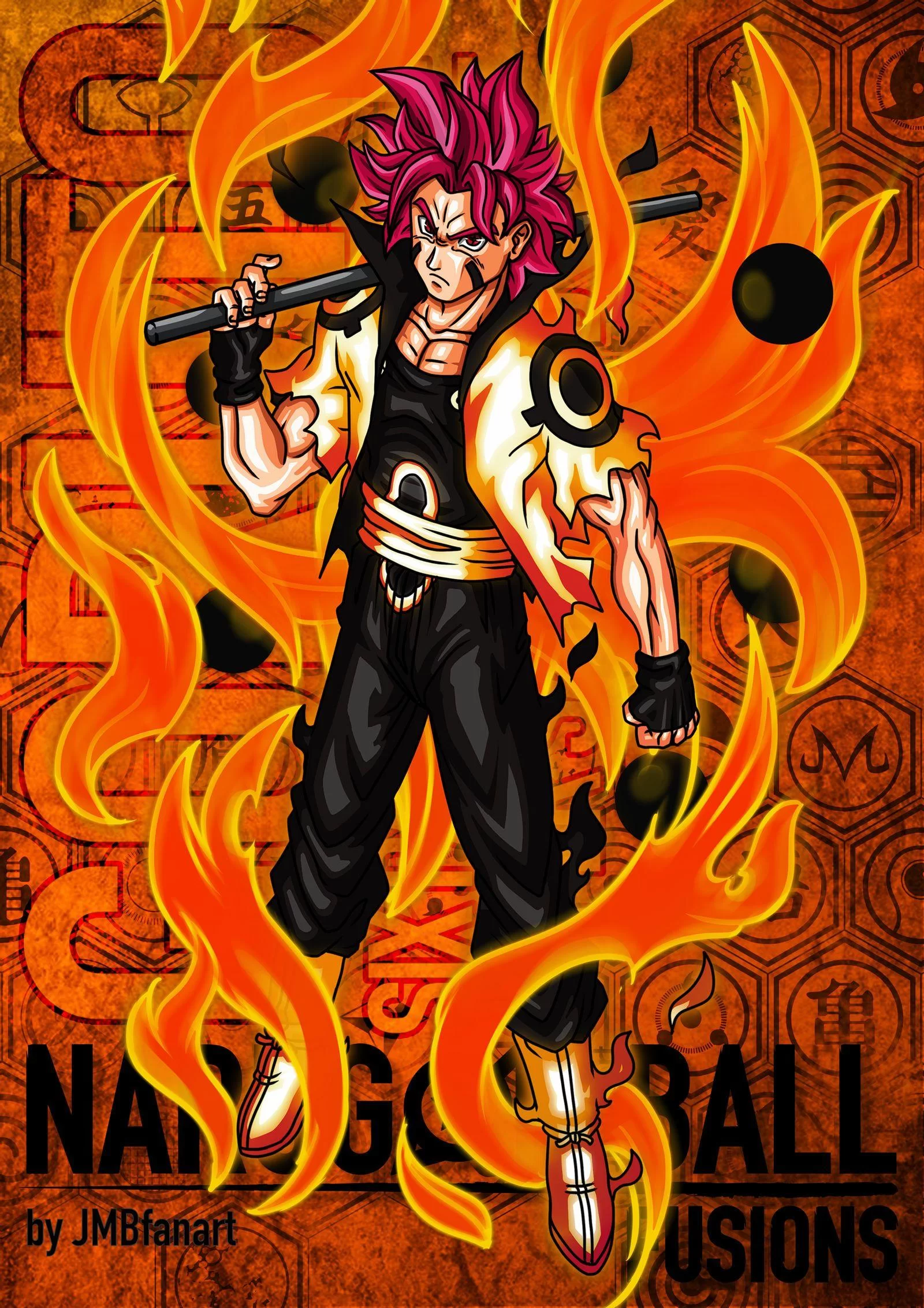 Free Download Naruto And Goku Fusion Wallpaper Page 436663 (1600 x 2263)