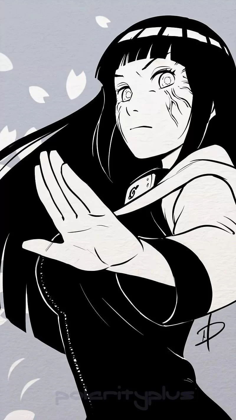 Free Download Naruto And Hinata Black And White Wallpaper Page 438440 (800 x 1422)