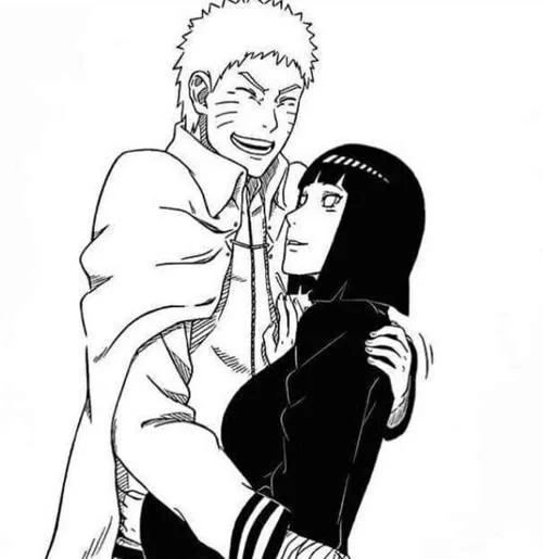 Free Download Naruto And Hinata Black And White Wallpaper Page 438450 (500 x 515)