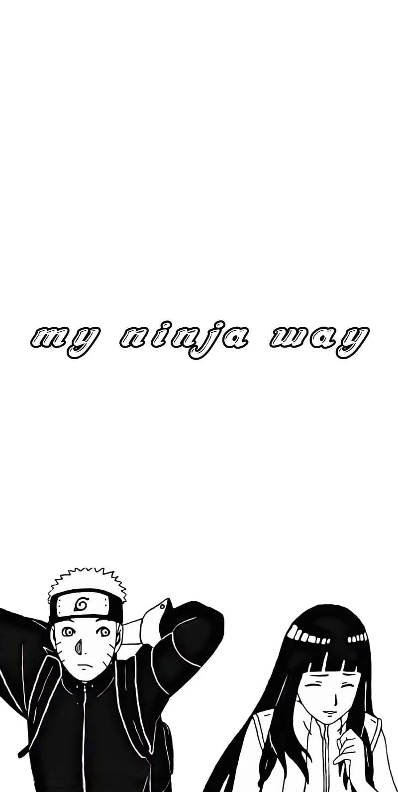 Free Download Naruto And Hinata Black And White Wallpaper Page 438456 (800 x 1590)