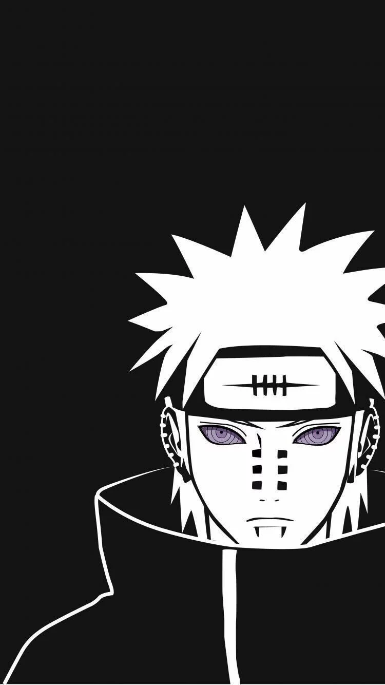 Free Download Naruto And Hinata Black And White Wallpaper Page 438460 (750 x 1334)