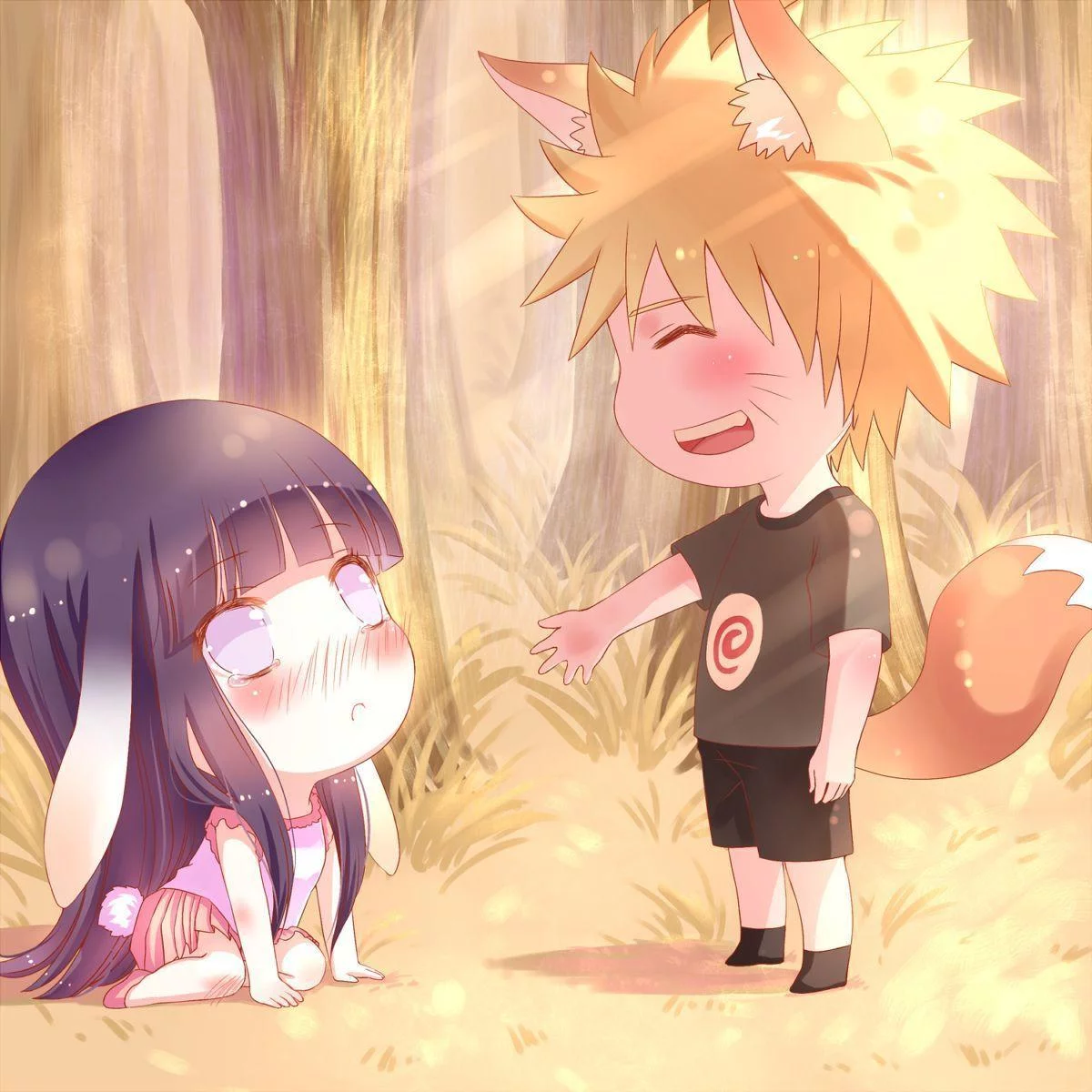 Free Download Naruto Hinata Chibi Wallpaper Page 438664 (1200 x 1200)