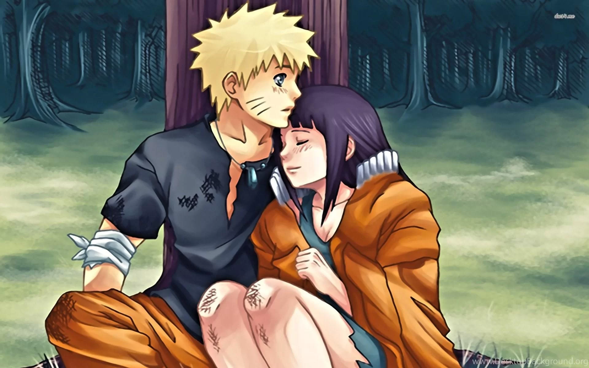 Free Download Naruto And Hinata Desktop Wallpaper Hd Page 439838 (1920 x 1200)