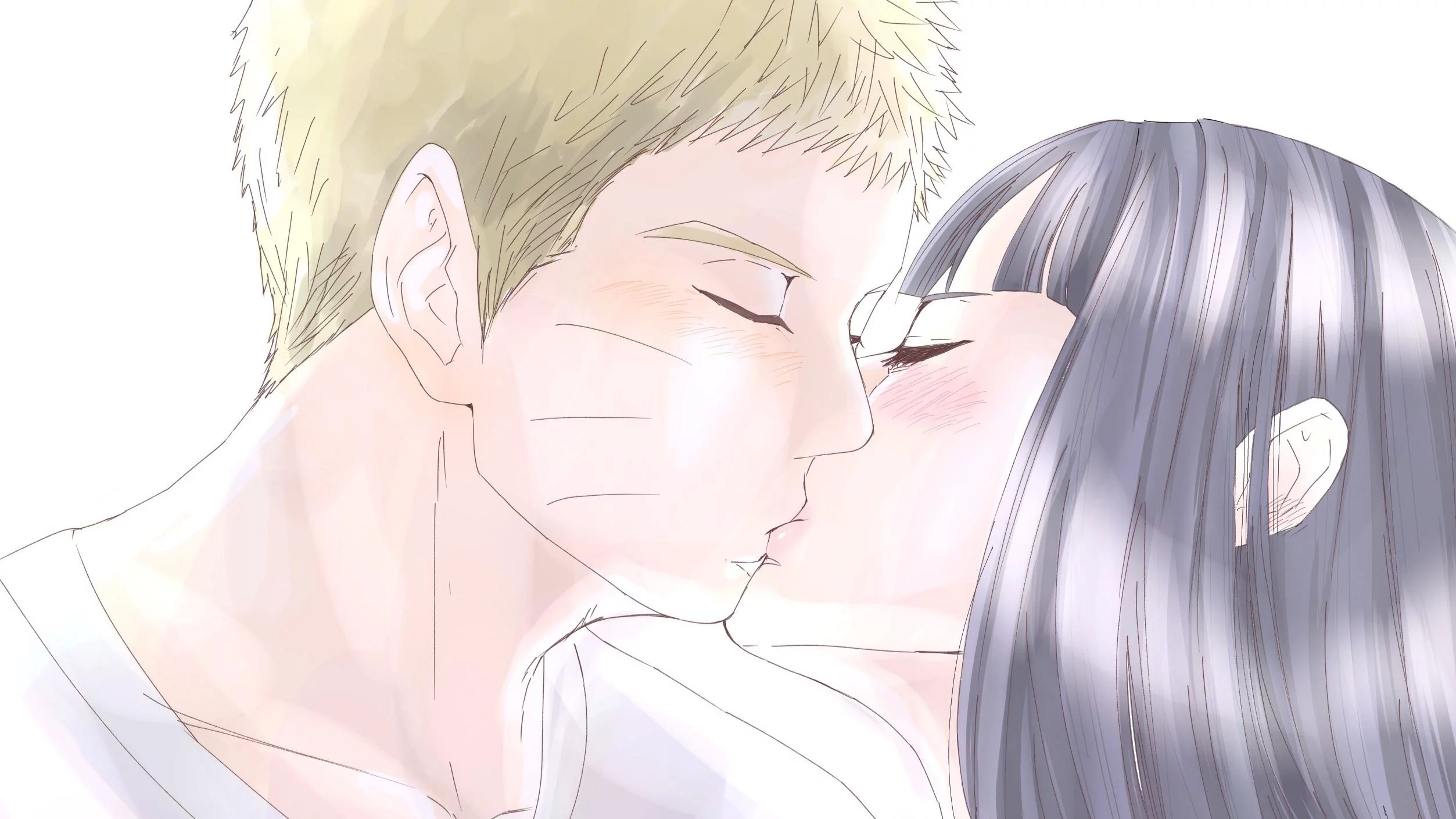 Free Download Naruto Hinata Kissing Wallpaper Page 441278 (2506 x 1409)