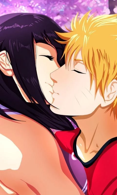 Free Download Naruto Kiss Hinata Wallpaper Hd Page 441937 (480 x 800)