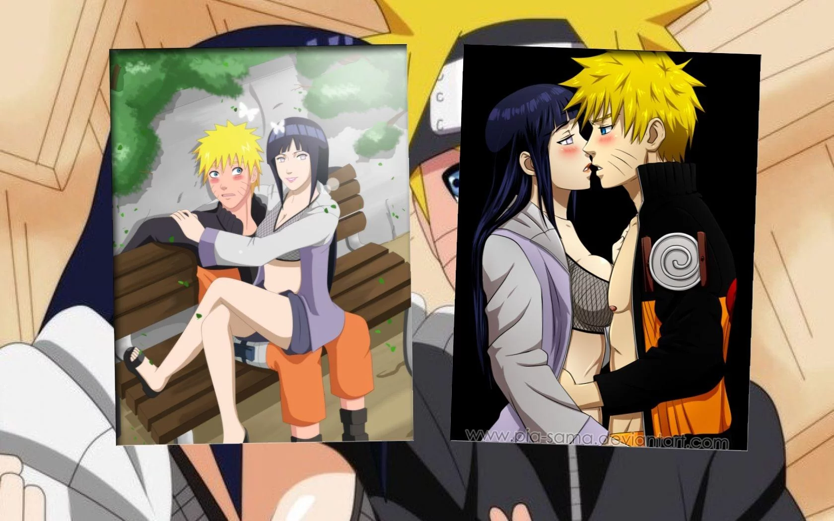 Free Download Naruto And Hinata Love Wallpaper Page 442115 (1680 x 1050)