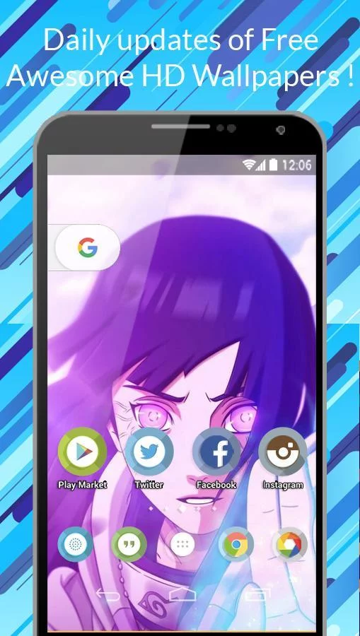 Free Download Naruto And Hinata Wallpaper Facebook Page 446318 (509 x 900)