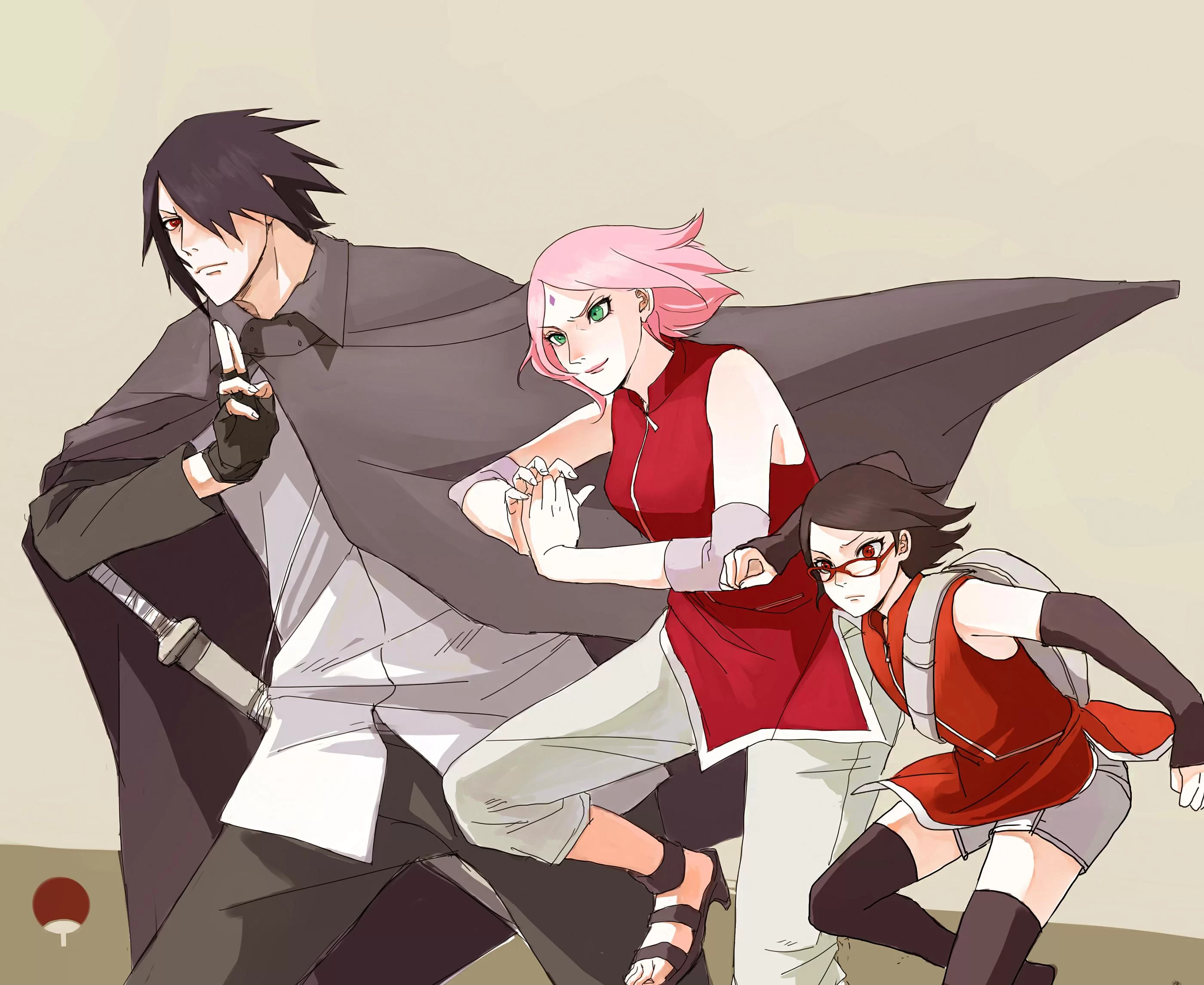 Free Download Naruto And Sasuke Family Wallpaper Page 448474 (2800 x 2291)