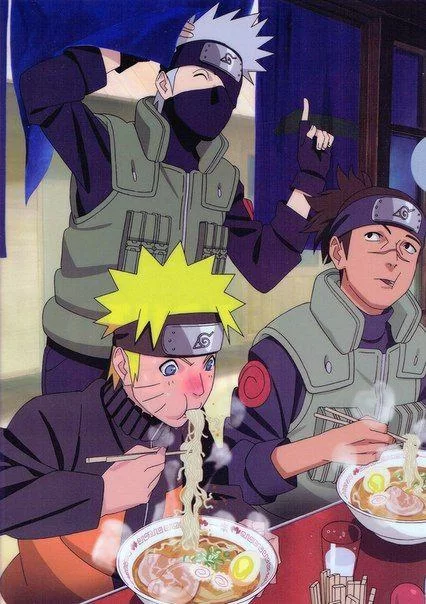 Free Download Naruto And Jiraya Eating Ramen Wallpaper Page 450860 (426 x 604)