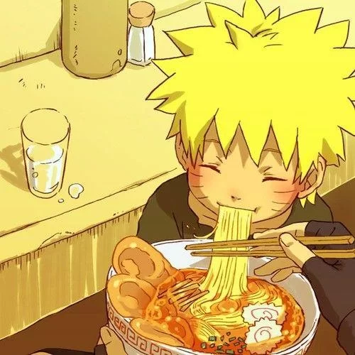 Free Download Naruto And Jiraya Eating Ramen Wallpaper Page 450871 (500 x 500)