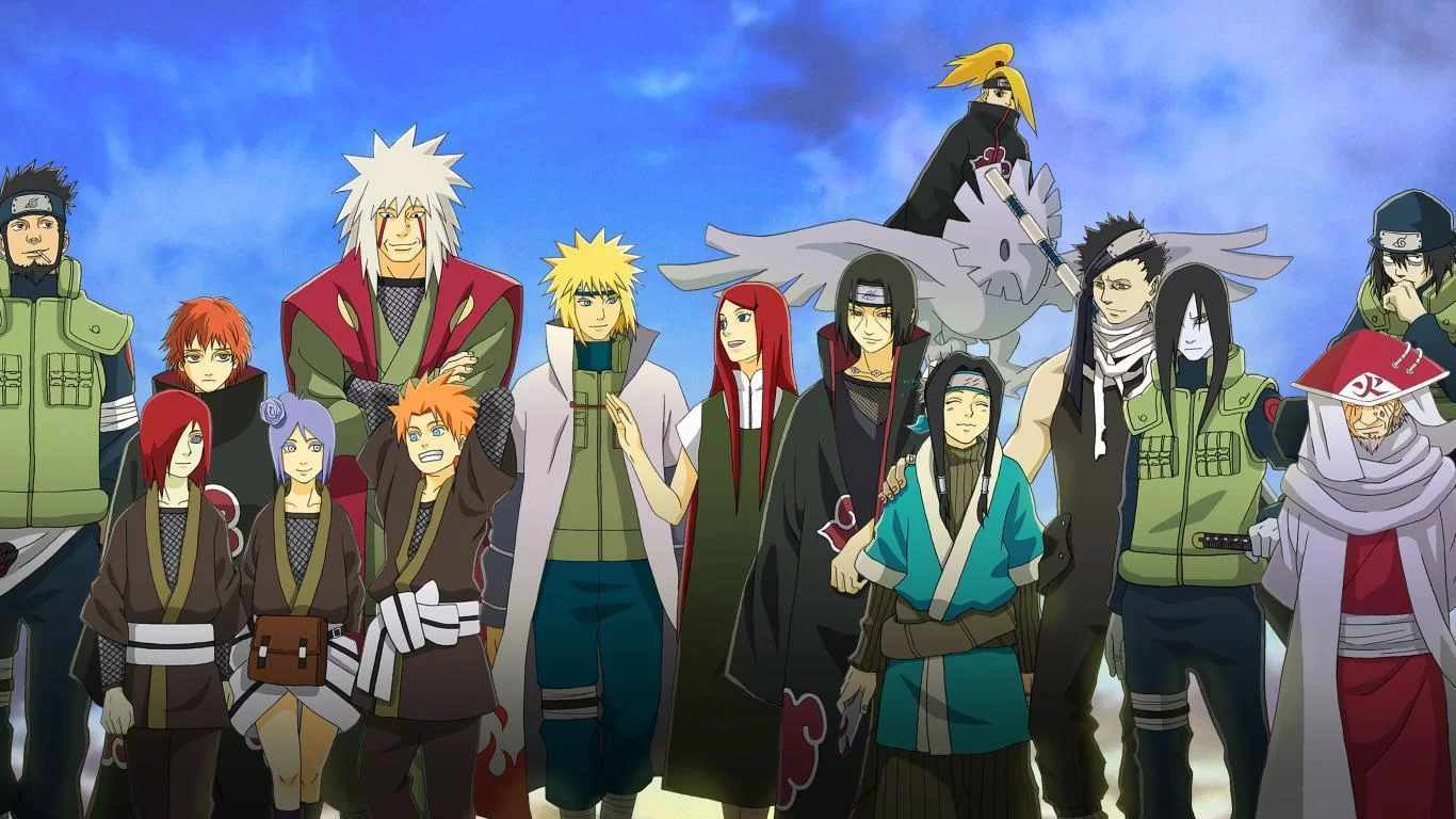 Free Download Naruto And Jiraya Ice Cream Wallpapeer Page 451163 (1366 x 768)