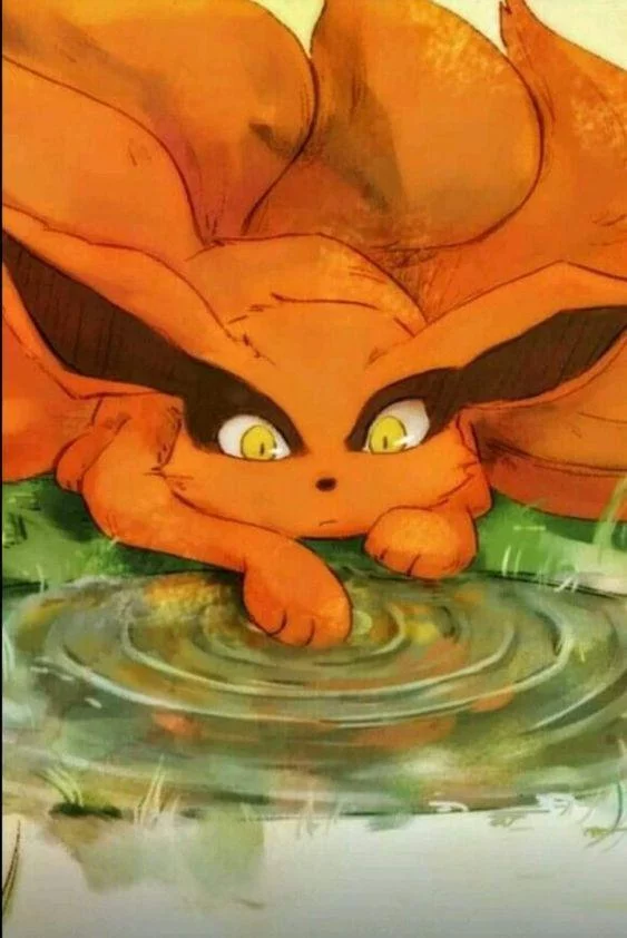 Free Download Naruto Lazy Kurama Wallpaper Hd Page 454217 (563 x 842)