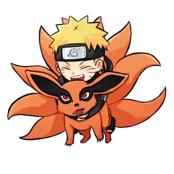 Free Download Naruto And Kurama Wallpaper Chibi Page 454241 (560 x 560)