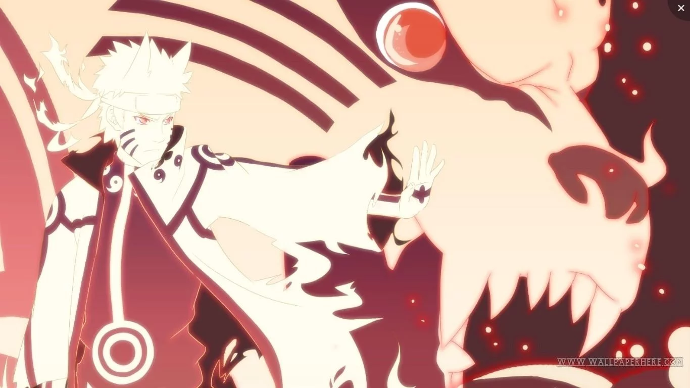 Free Download Naruto And Kurama Wallpaper Iphone Page 454286 (1366 x 768)