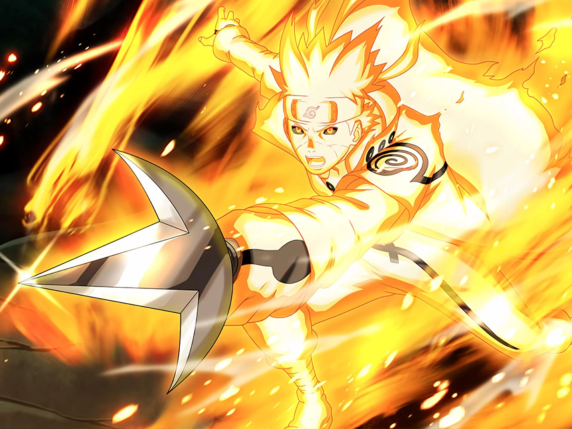 Free Download Naruto And Minato Bijuu Mode Wallpaper Page 455857 (1920 x 1440)