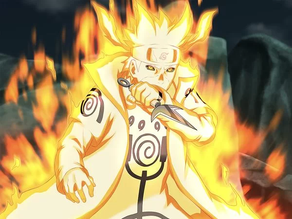 Free Download Naruto And Minato Bijuu Mode Wallpaper Page 455859 (600 x 450)