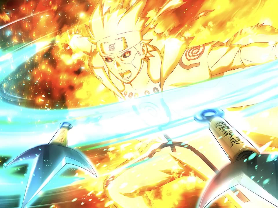Free Download Naruto And Minato Bijuu Mode Wallpaper Page 455872 (960 x 720)