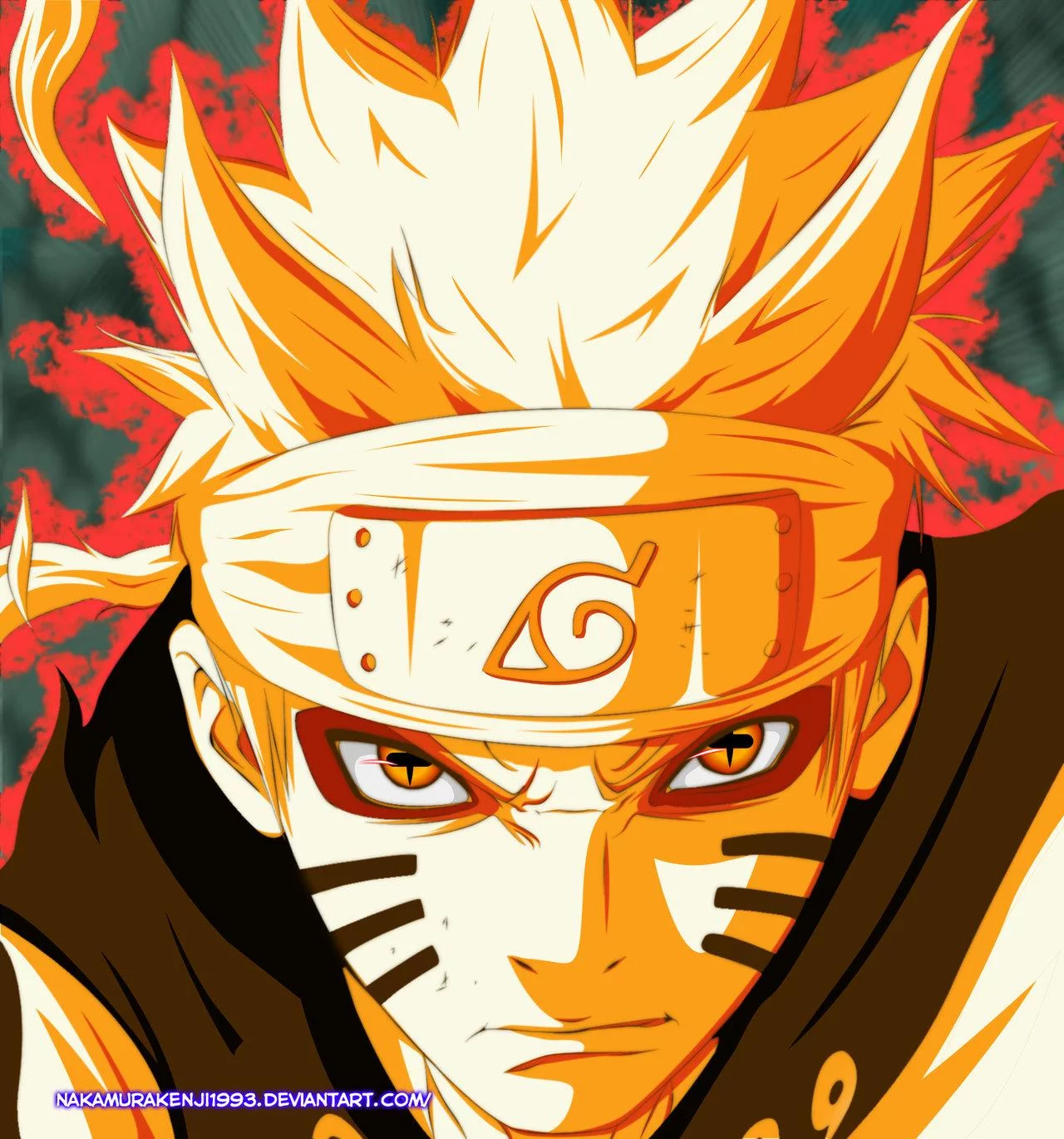 Free Download Naruto And Minato Bijuu Mode Wallpaper Page 455881 (1280 x 1371)