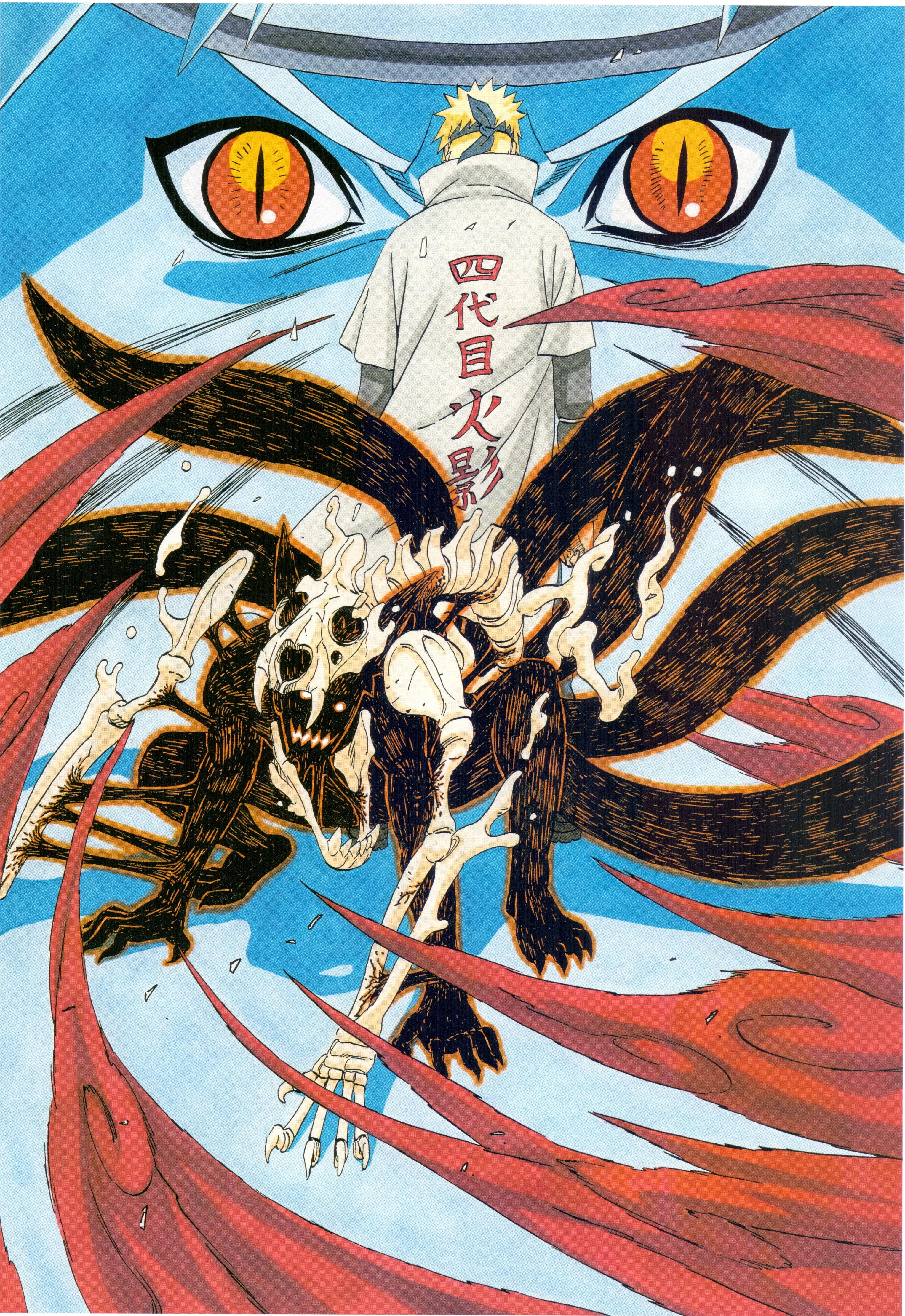 Free Download Naruto And Minato Kyuubi Mode Wallpaper Page 455904 (3054 x 4440)