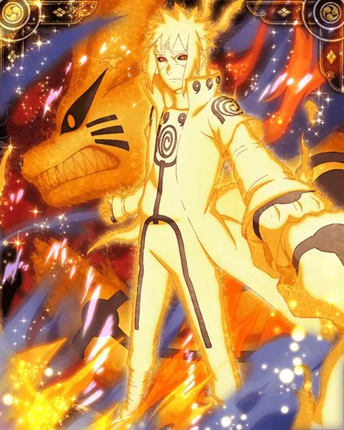 Free Download Naruto And Minato Kyuubi Mode Wallpaper Page 455907 (488 x 610)