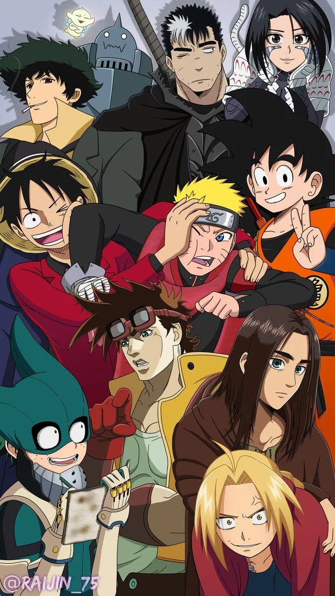 Free Download Naruto And My Hero Academia Wallpaper Page 456034 (675 x 1200)