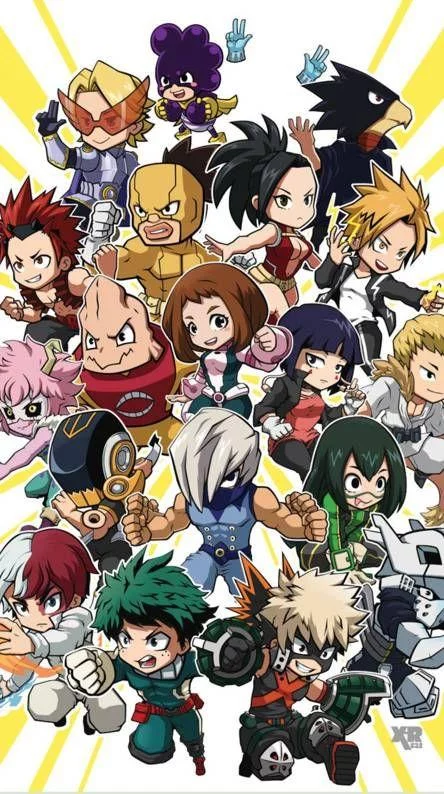 Free Download Naruto And My Hero Academia Wallpaper Page 456041 (444 x 794)