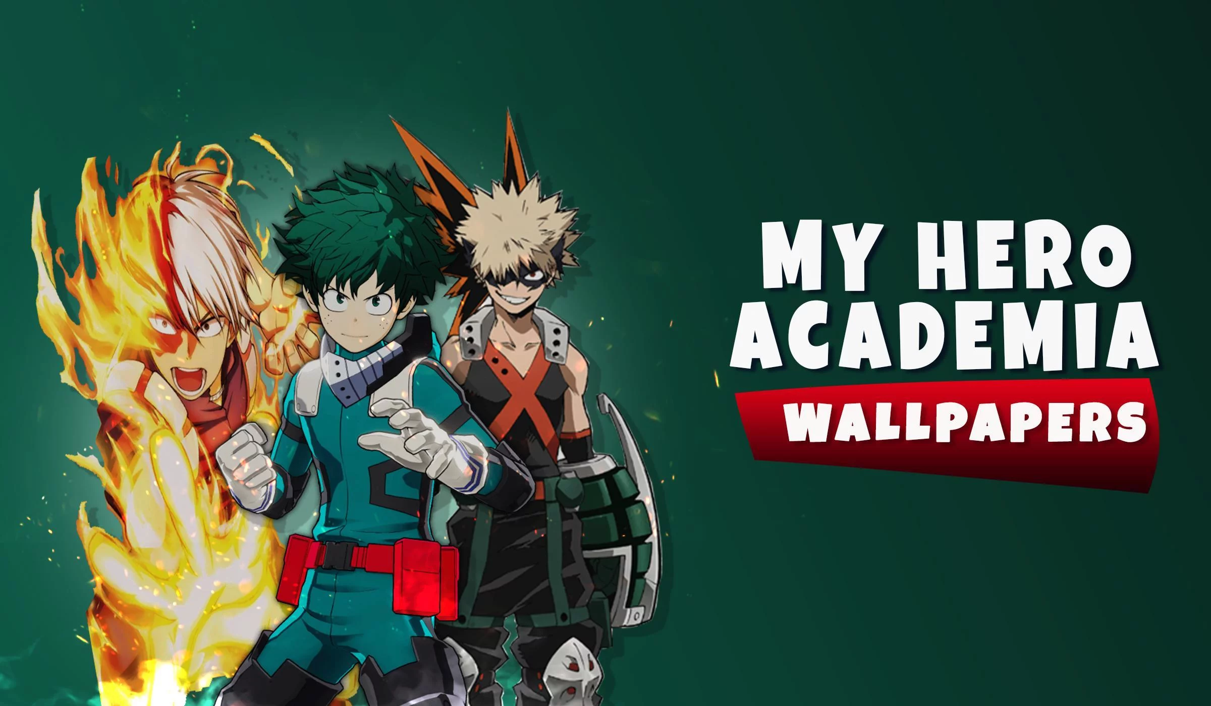 Free Download Naruto And My Hero Academia Wallpaper Page 456049 (2400 x 1400)