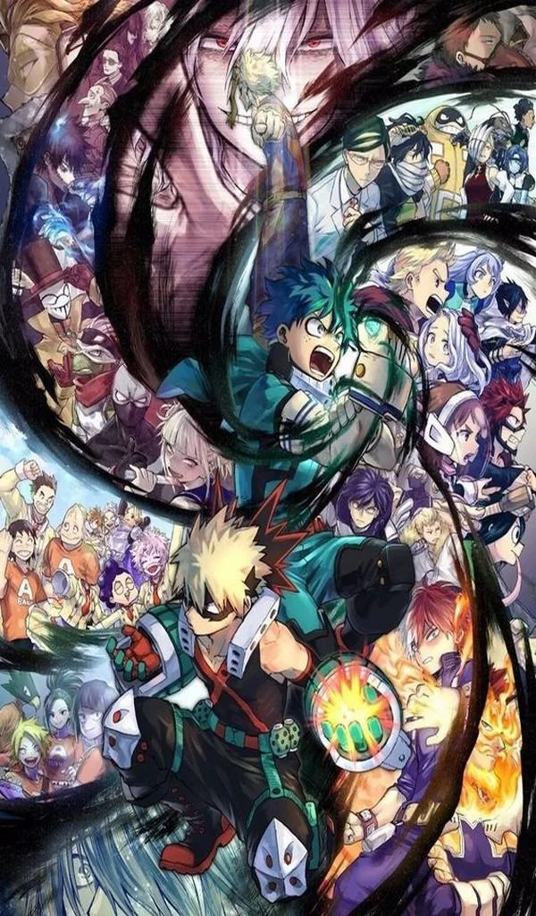 Free Download Naruto And My Hero Academia Wallpaper Page 456062 (600 x 1024)