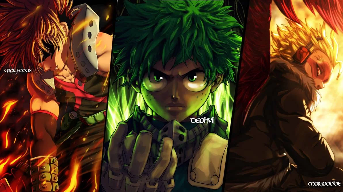 Free Download Naruto And My Hero Academia Wallpaper Page 456063 (1192 x 670)