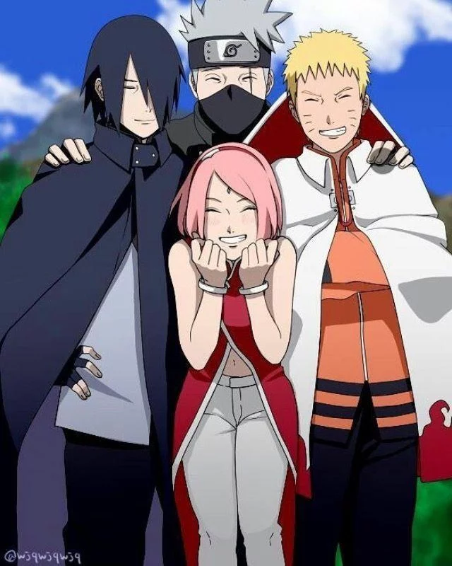 Free Download Naruto Sakura Sasuke Kakashi Wallpaper Page 459071 (640 x 800)