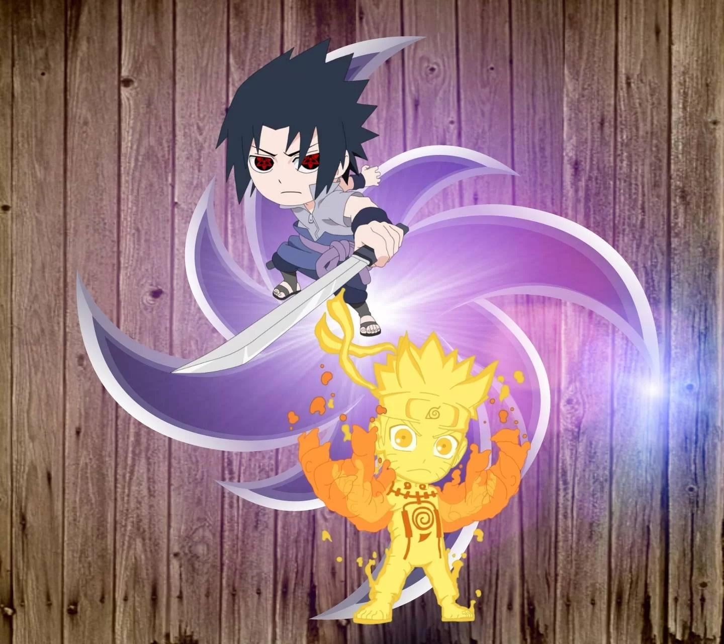 Free Download Naruto And Sasuke Chibi Wallpaper Page 459100 (1440 x 1280)