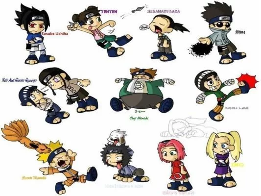 Free Download Naruto And Saskue Chibi Wallpaper Page 459107 (533 x 400)