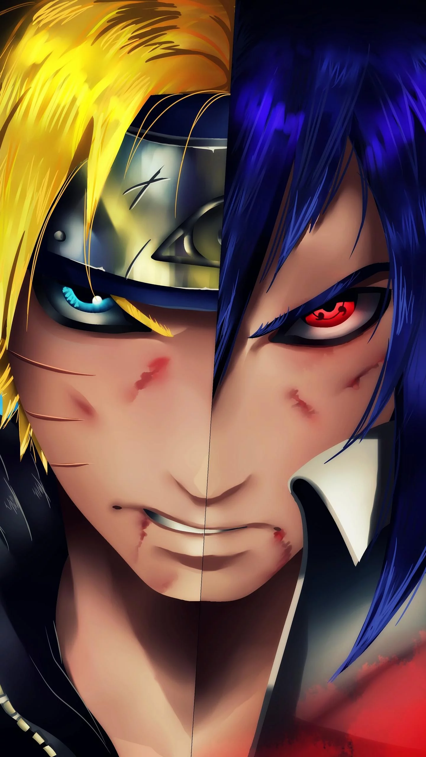 Free Download Naruto And Saskue Google Wallpaper Page 459205 (1440 x 2560)