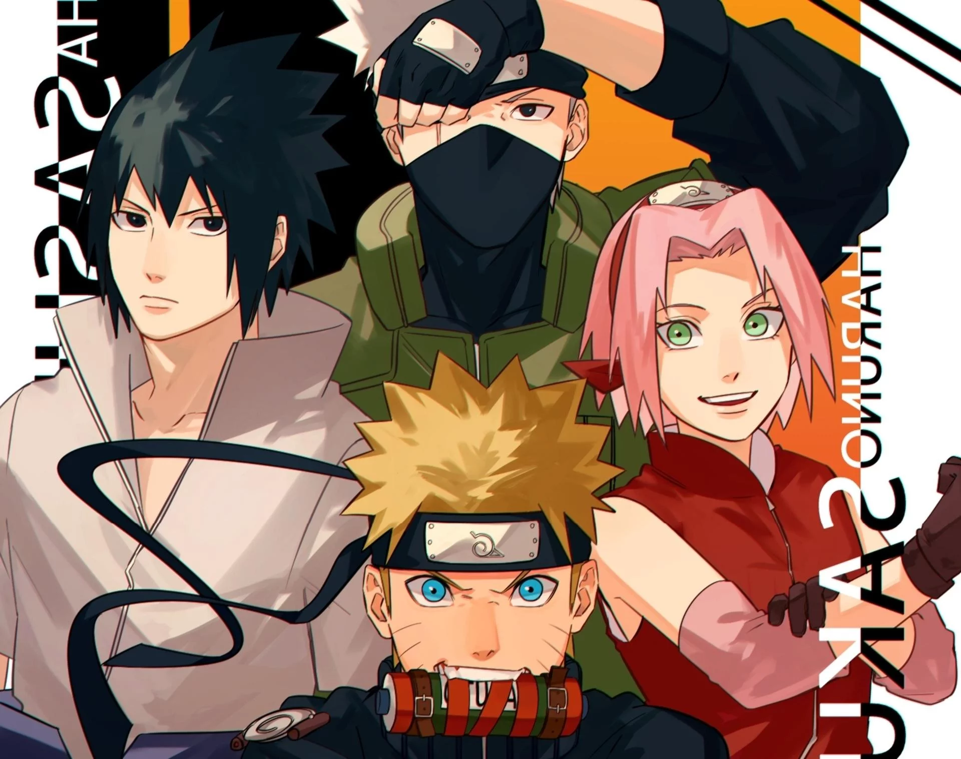 Free Download Naruto Sakura Sasuke Kakashi Wallpaper Page 459210 (1920 x 1516)