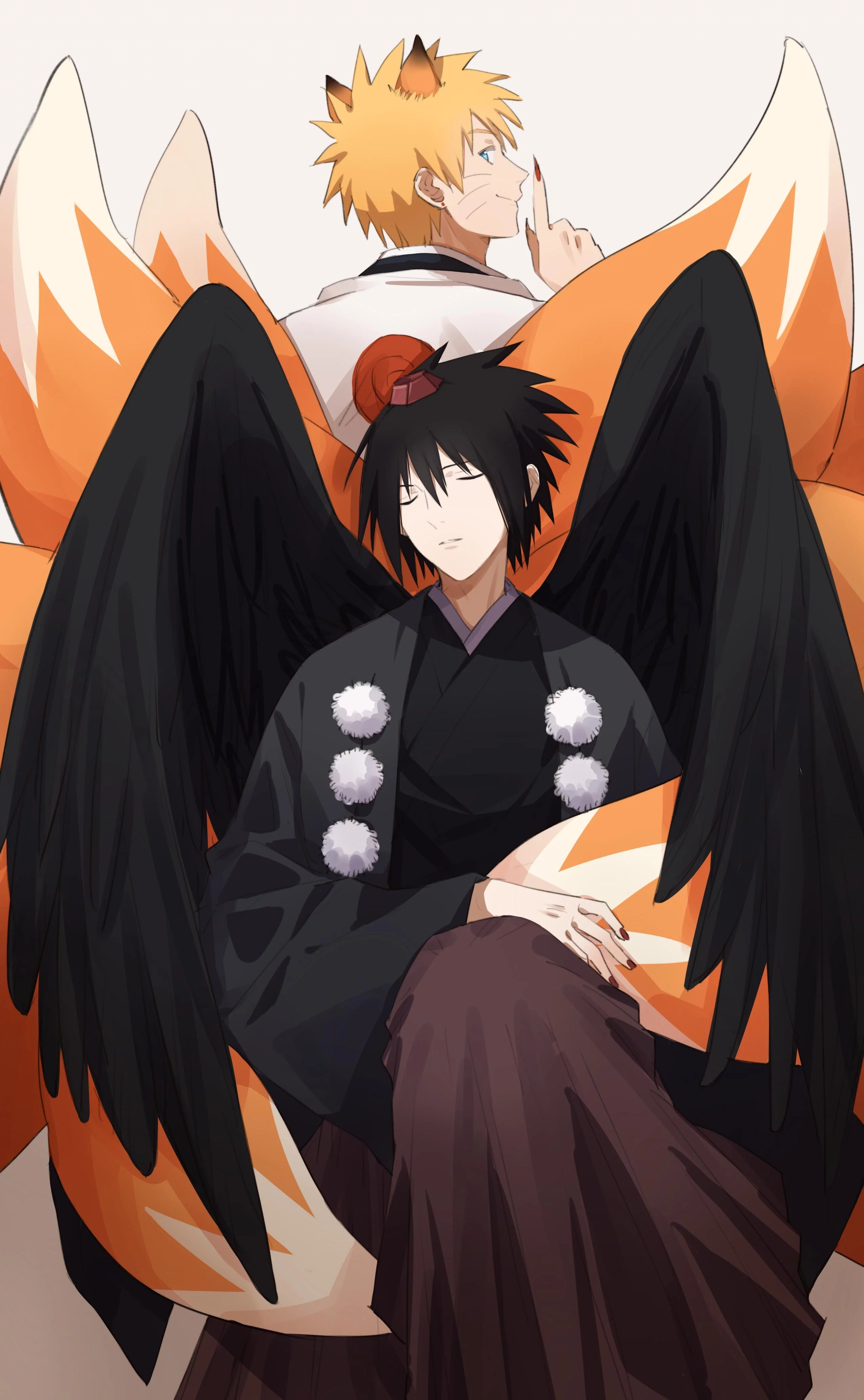 Free Download Naruto And Sasuke 3d Touch Wallpaper Page 460329 (2550 x 4133)