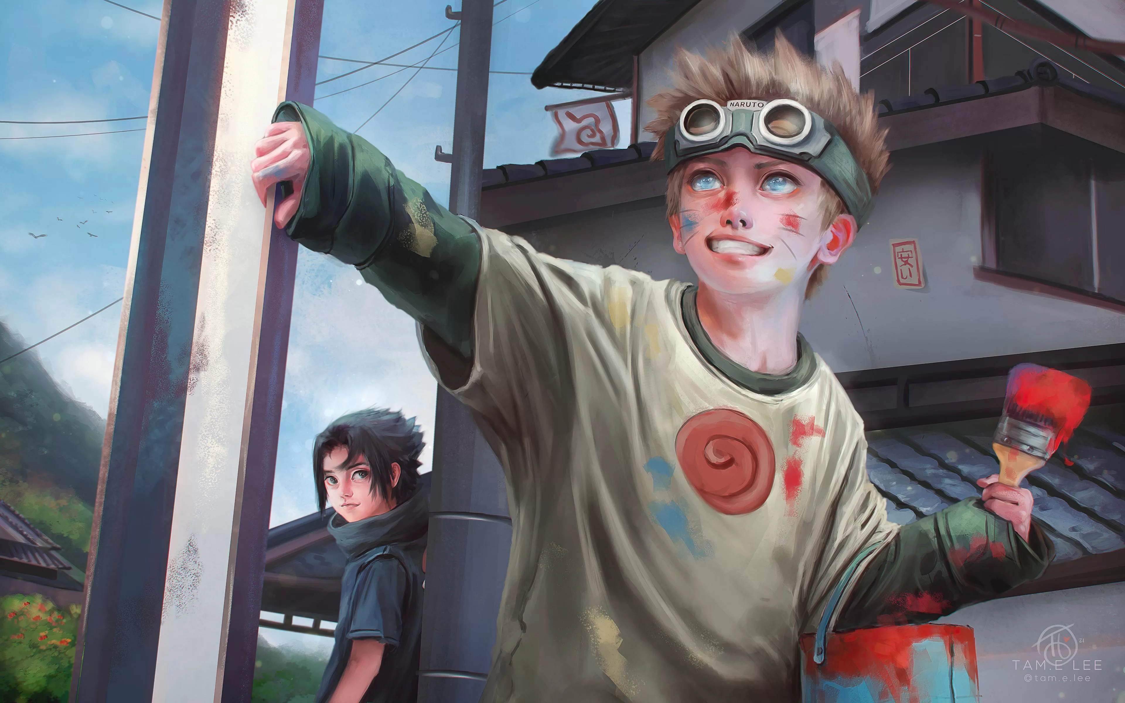 Free Download Naruto And Sasuke 4k Wallpaper Page 460367 (3840 x 2400)