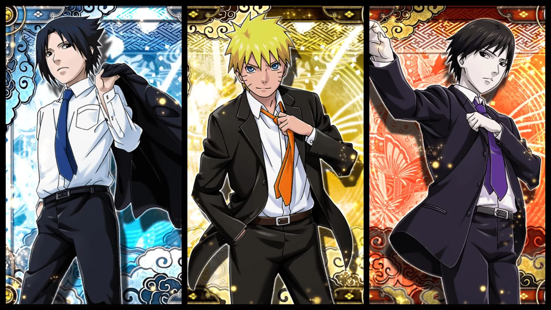 Free Download Naruto And Sasuke And Sai Hd Wallpaper Page 460372 (1920 x 1080)