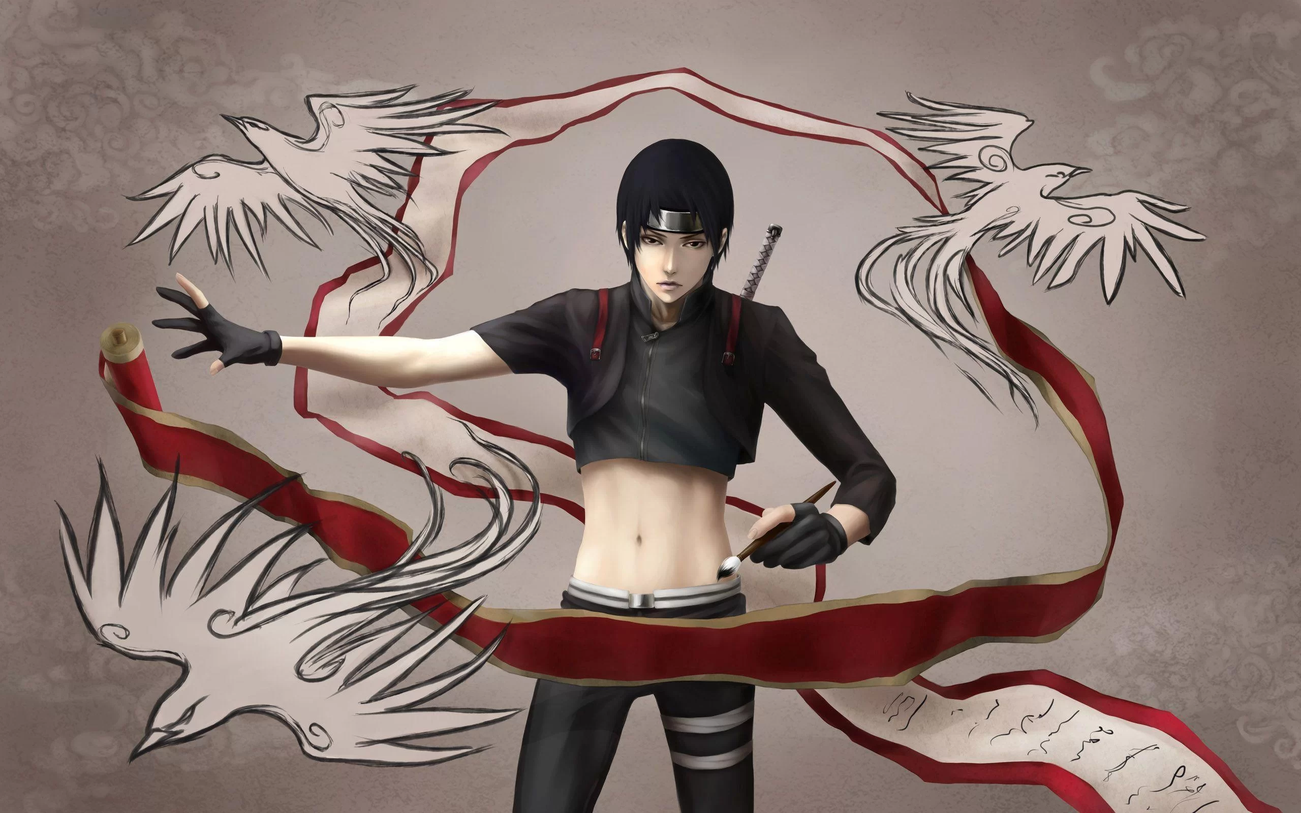 Free Download Naruto And Sasuke And Sai Hd Wallpaper Page 460378 (2560 x 1600)