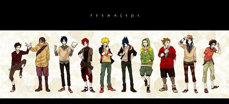 Free Download Naruto Sasuke Gaara Neji And Hinata Wallpaper Page 460416 (728 x 332)