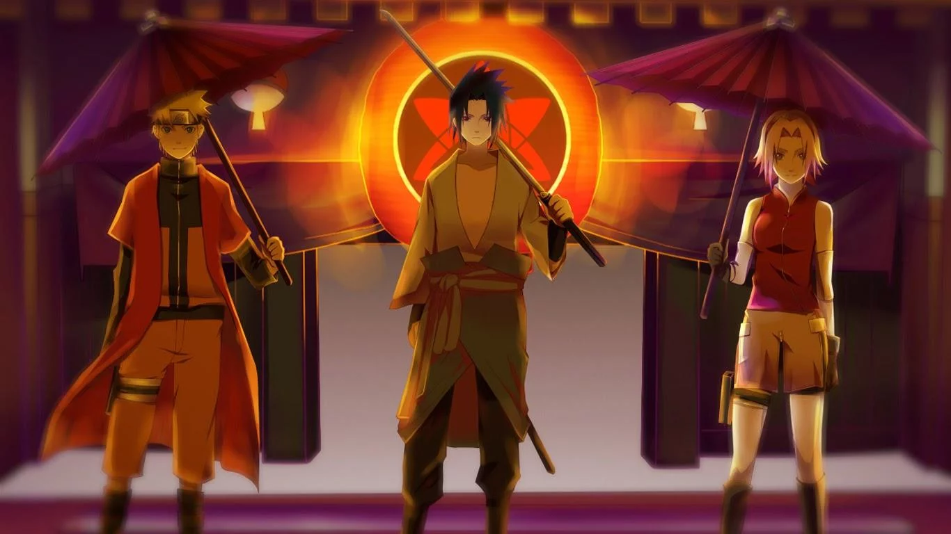 Free Download Naruto And Sasuke And Sai Hd Wallpaper Page 460428 (1366 x 768)