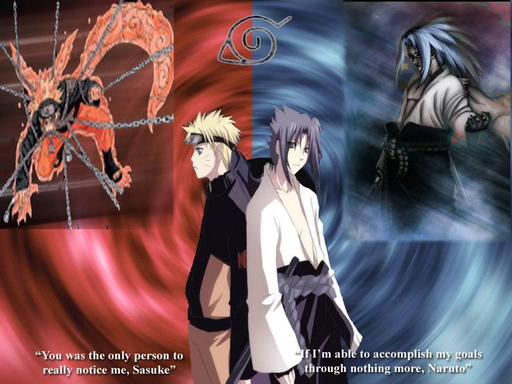 Free Download Naruto And Sasuke Big Monster Wallpaper Page 461483 (1024 x 768)