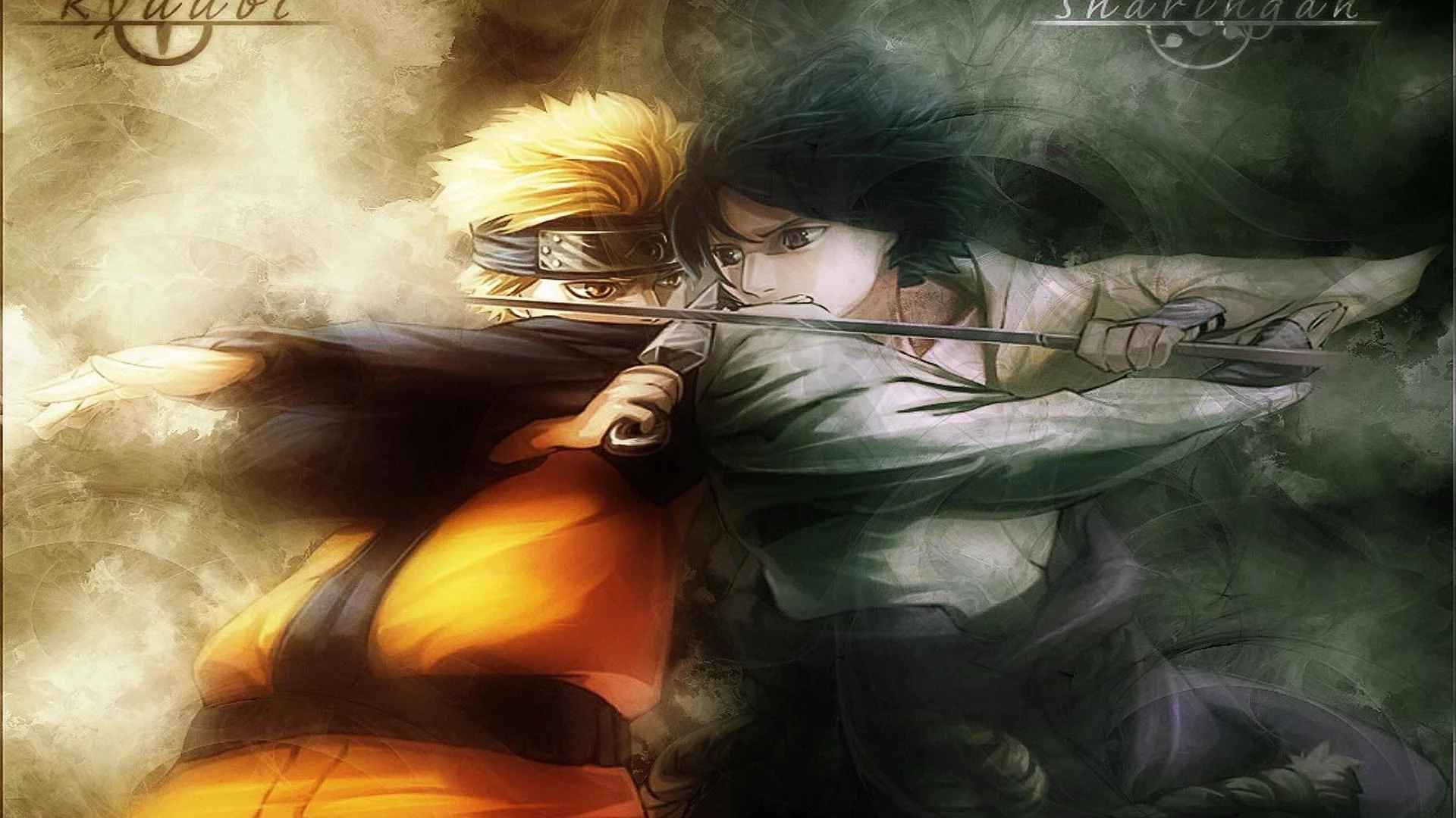 Free Download Naruto And Sasuke Clash Wallpapers Page 461601 (1920 x 1080)