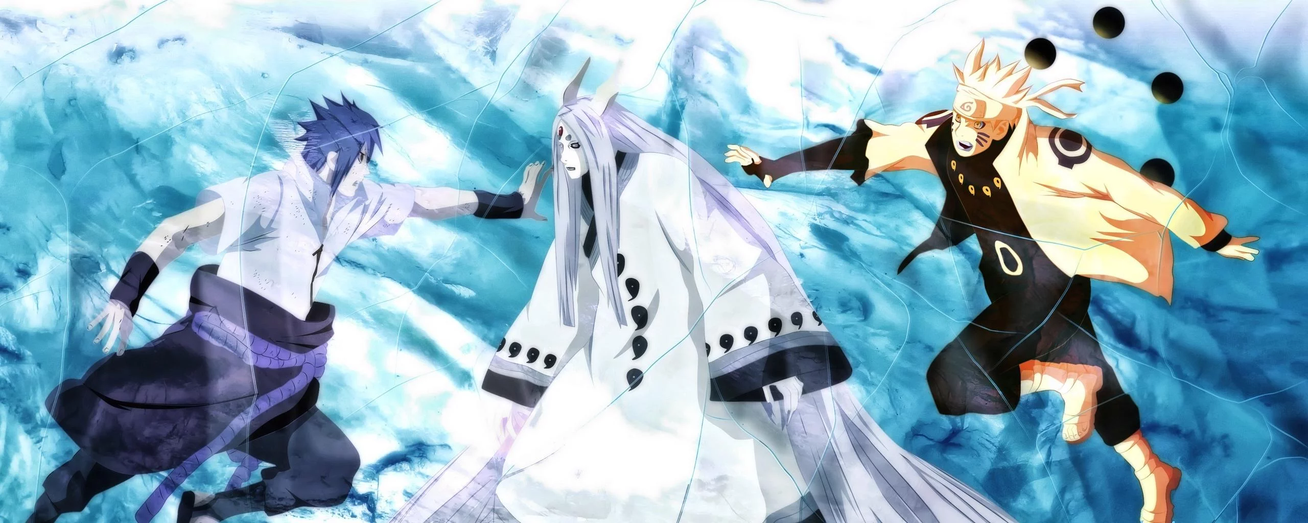 Free Download Naruto And Sasuke Dual Monitor Wallpaper 2560x1024 Page 462600 (2560 x 1024)