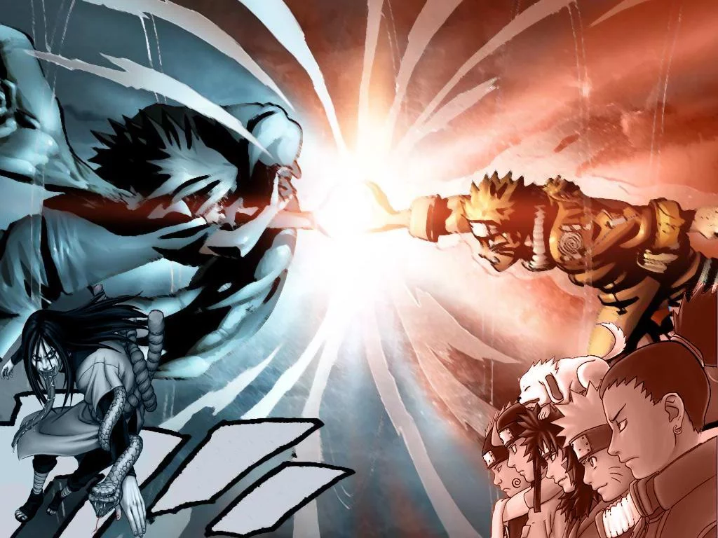 Free Download Naruto And Sasuke Dual Monitor Wallpaper 2560x1024 Page 462641 (1024 x 768)