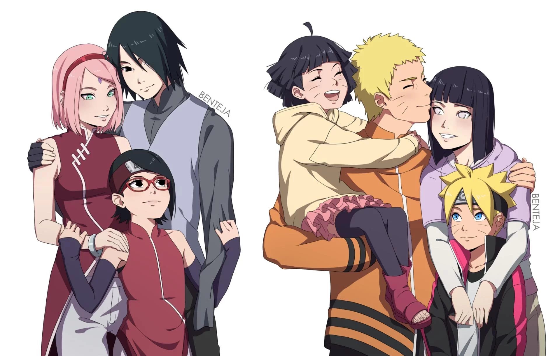 Free Download Naruto And Sasuke Family Wallpaper Page 462682 (1920 x 1223)